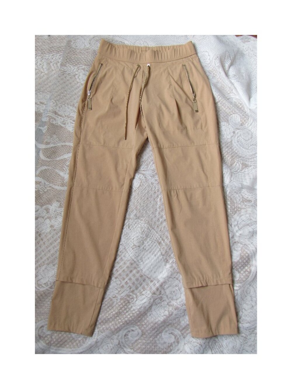 Raffaello Rossi Beige Pants Size 32(EU), S, waist 26in, rise 8.5in